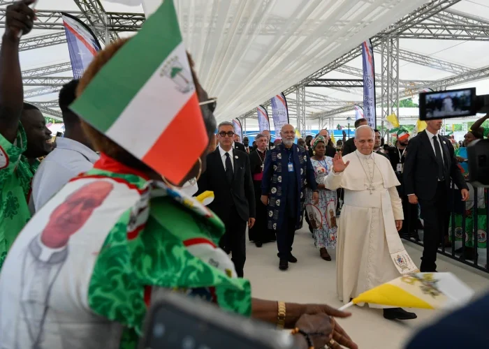 Discurso del Papa León XIV durante su visita al hospital psiquiátrico Jean Pierre Olie en Guinea Ecuatorial