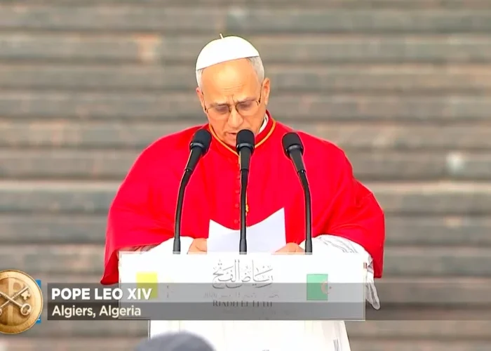 Discurso del Papa León XIV en su visita al Monumento de los Mártires Maqam Echahid   