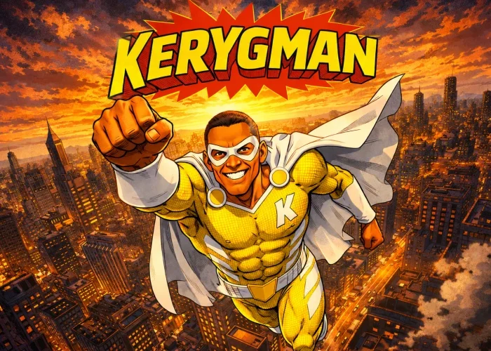 Artista peruano crea a “Kerygman”, un superhéroe católico para evangelizar en redes sociales Artista peruano crea a “Kerygman”, un superhéroe católico para evangelizar en redes sociales