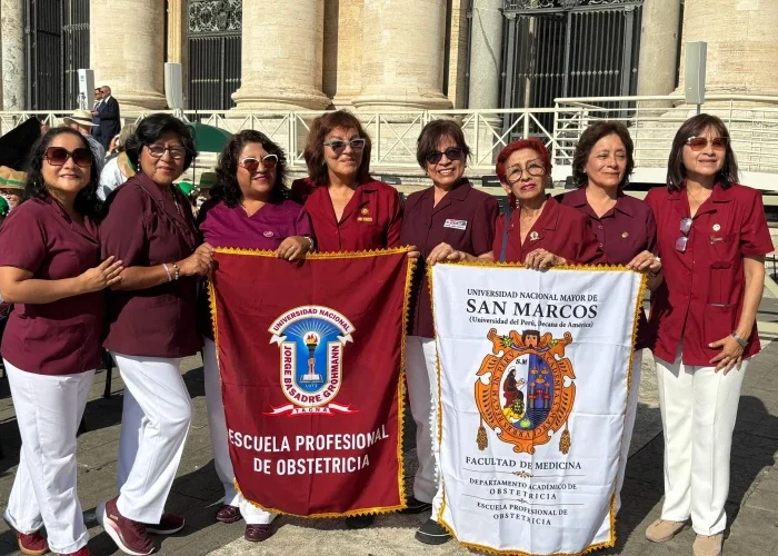 El Papa, a obstetras peruanas en el Vaticano: “Sigan perseverando en la defensa de la vida”
