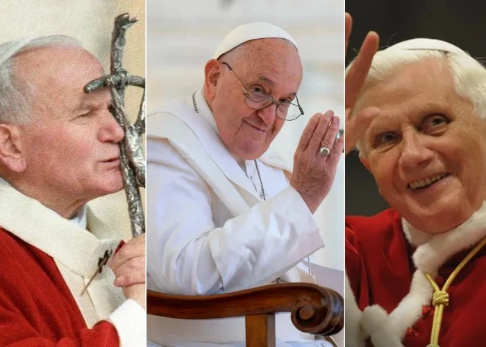 Los Papas futboleros: San Juan Pablo II, Benedicto XVI y Francisco Los Papas futboleros: San Juan Pablo II, Benedicto XVI y Francisco